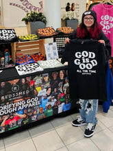 Load image into Gallery viewer, God is Good All the Time T-Shirt - Black and White (FREE SHIPPING)
