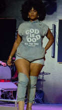 Load image into Gallery viewer, God Is Good Hooded Denim Hoodie (FREE SHIPPING)
